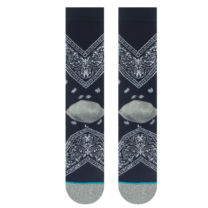 STANCE スタンス ソックス 靴下 メンズ ブランド 25cm〜29cm バンダナ柄