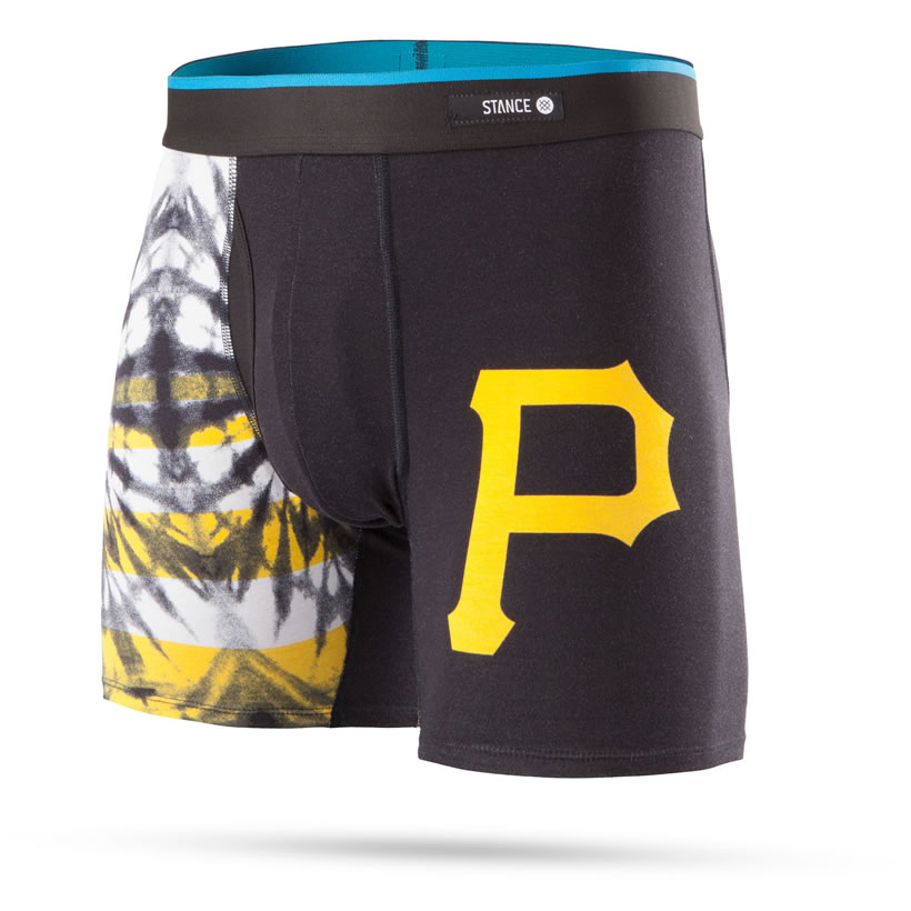 STANCE スタンス ボクサーパンツ メンズ ブリーフ 前開き おしゃれ ブランド MLB ピッツバーグ・パイレーツ 野球 スポーツ ベースボール