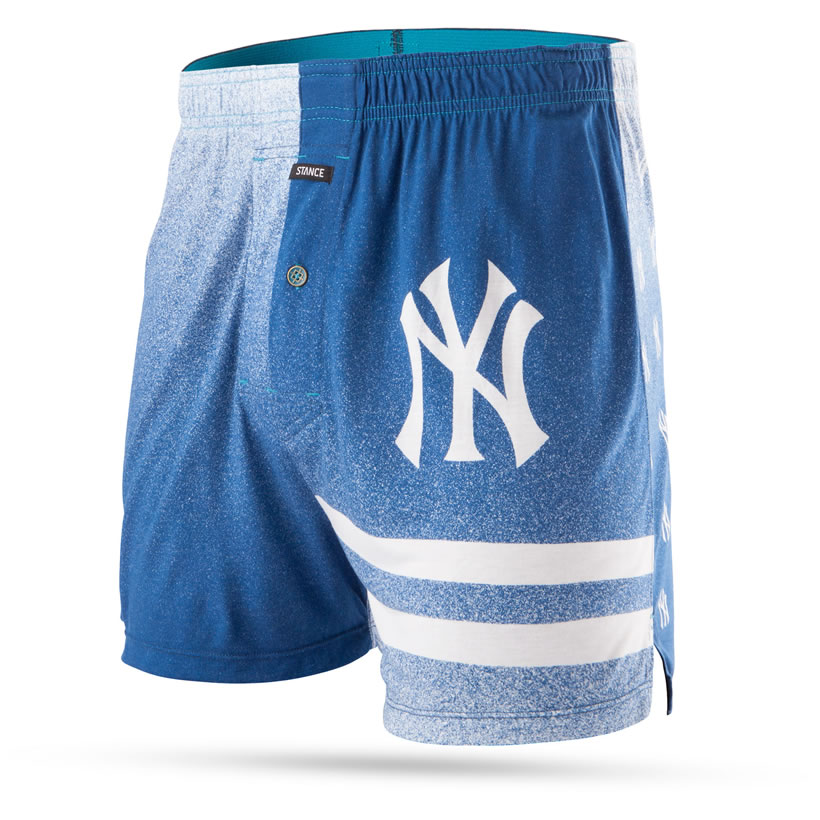 STANCE スタンス トランクス メンズ ボクサーパンツ 前開き おしゃれ ブランド MLB ニューヨーク・ヤンキース 野球 スポーツ ベースボール
