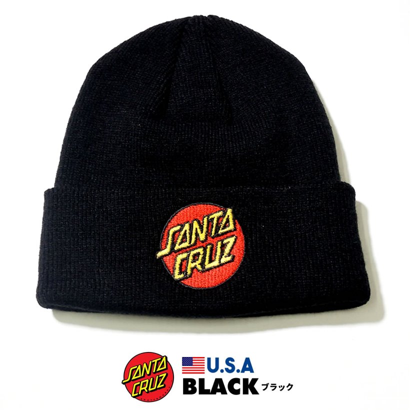サンタクルーズ ニットキャップ メンズ 帽子 ビーニー SANTA CRUZ 44441138 USモデル ストリート系 ヒップホップ スケーター ファッション 服 通販