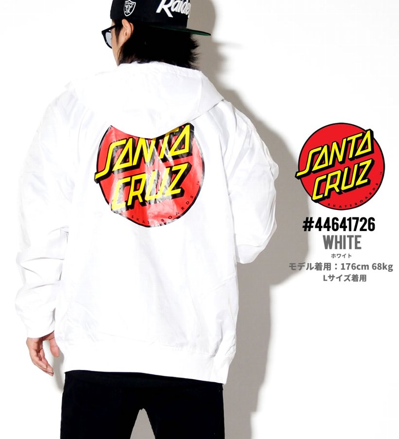 サンタクルーズ ウインドブレーカー メンズ パーカー SANTA CRUZ 44641726 USモデル 服 通販