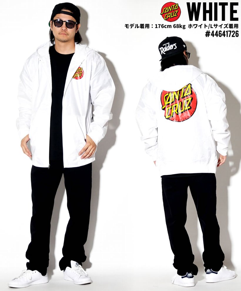 サンタクルーズ ウインドブレーカー メンズ パーカー SANTA CRUZ 44641726 USモデル 服 通販