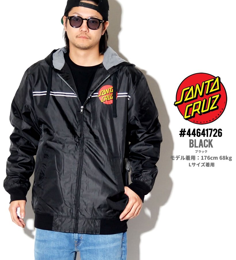 サンタクルーズ ウインドブレーカー メンズ パーカー SANTA CRUZ 44641726 USモデル 服 通販