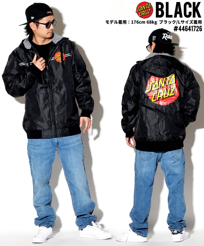 サンタクルーズ ウインドブレーカー メンズ パーカー SANTA CRUZ 44641726 USモデル 服 通販
