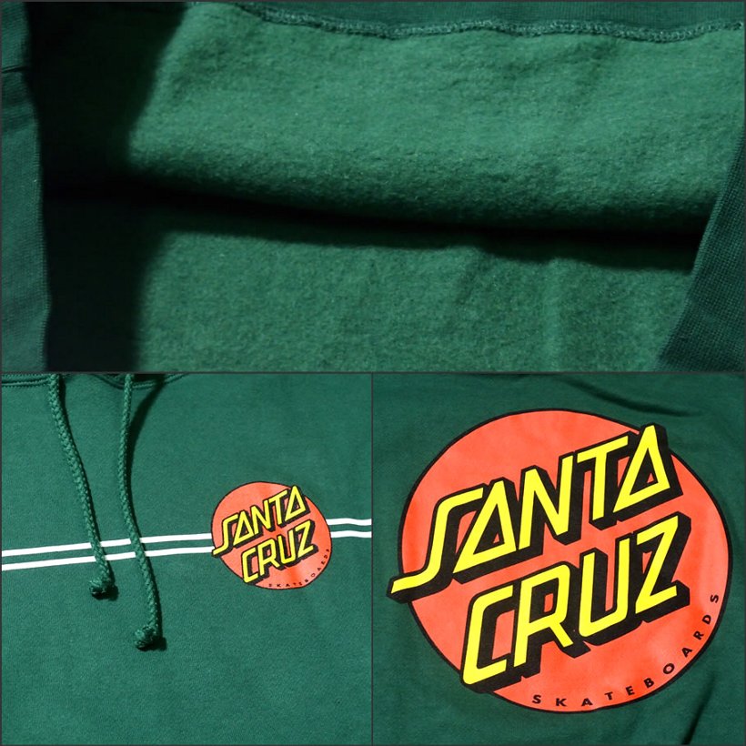 サンタクルーズ プルオーバーパーカー メンズ 裏起毛 SANTA CRUZ 4424518 USモデル 2019春夏 新作
