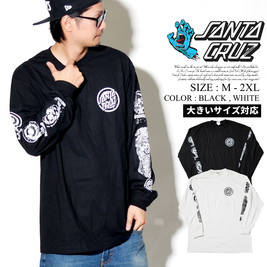 Santa Cruz サンタクルーズ ロンt 長袖tシャツ メンズ ストリート系 スケーター スケボー スケートファッション 服 通販 Santa Cruz サンタクルーズ ロンt 長袖tシャツ メンズ ストリート系 スケーター スケボー スケートファッション 服 通販