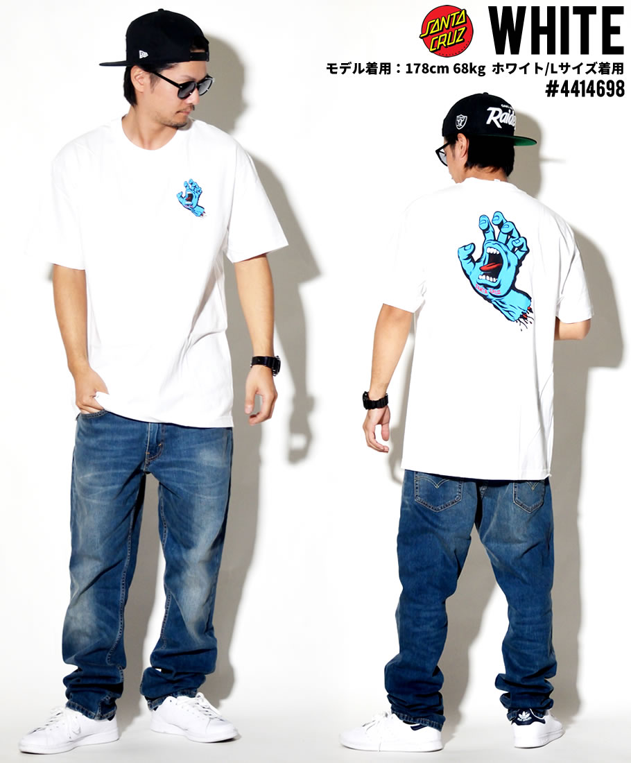 サンタクルーズ Tシャツ メンズ 半袖 SANTA CRUZ 4414698 スクリーミングハンド