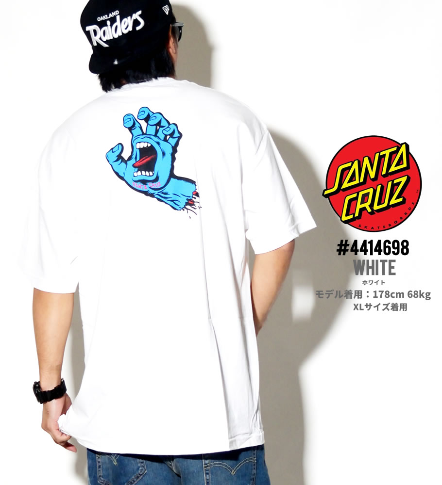 サンタクルーズ Tシャツ メンズ 半袖 SANTA CRUZ 4414698 スクリーミングハンド