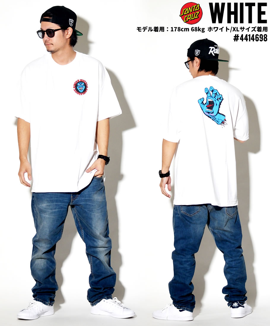 サンタクルーズ Tシャツ メンズ 半袖 SANTA CRUZ 4414698 スクリーミングハンド