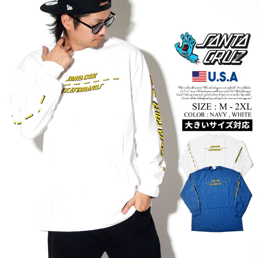 サンタクルーズ Tシャツ メンズ 長袖 ロンT SANTA CRUZ 44154273 USモデル 服 通販
