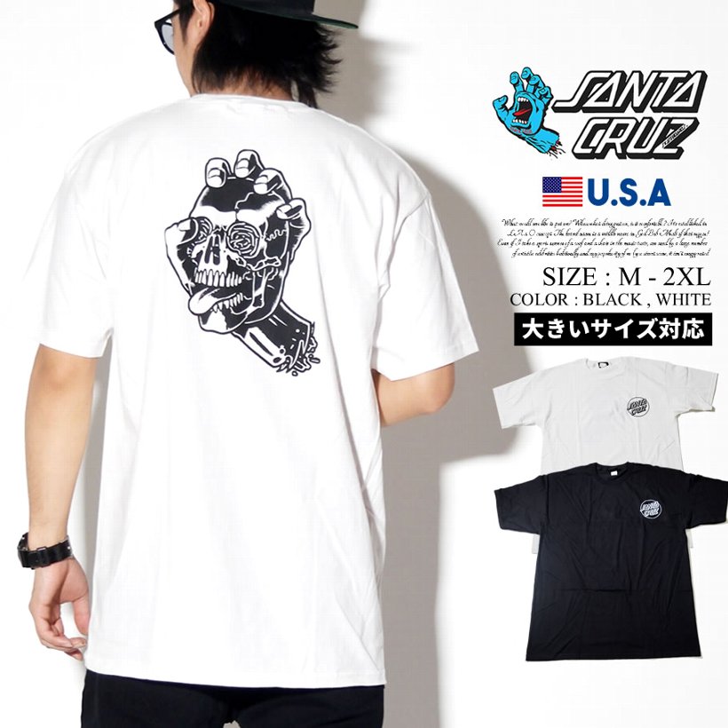サンタクルーズ Tシャツ メンズ 半袖 SANTA CRUZ 44154276 USモデル 服 通販
