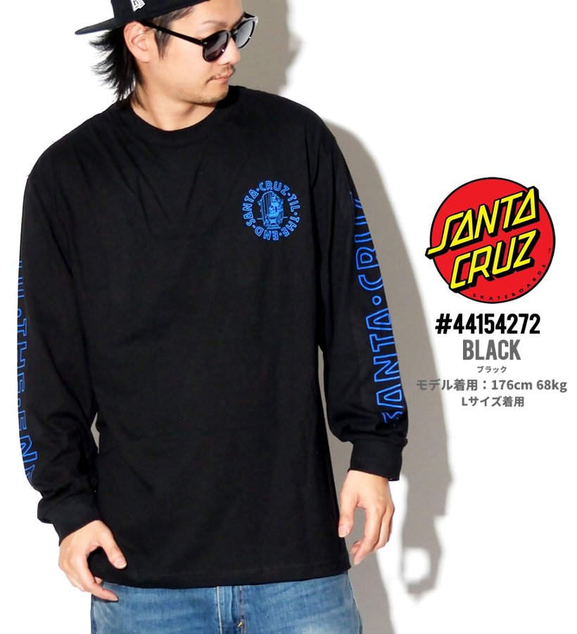 サンタクルーズ Tシャツ メンズ 長袖 ロンT SANTA CRUZ 44154274 USモデル 服 通販
