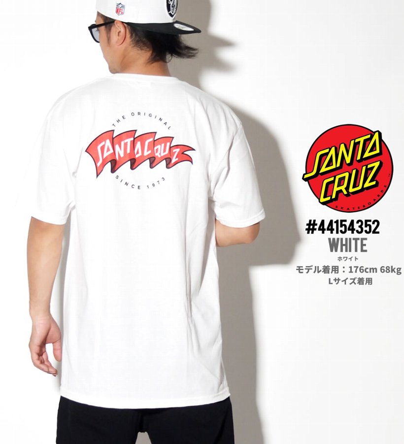 サンタクルーズ Tシャツ メンズ 半袖 ロゴT プリント SANTA CRUZ 44154352 USモデル 2019春夏 新作 父の日
