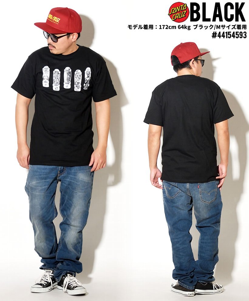 サンタクルーズ Tシャツ メンズ 半袖 スケボー スポーツ 44154593 大きいサイズ 2020春 新作