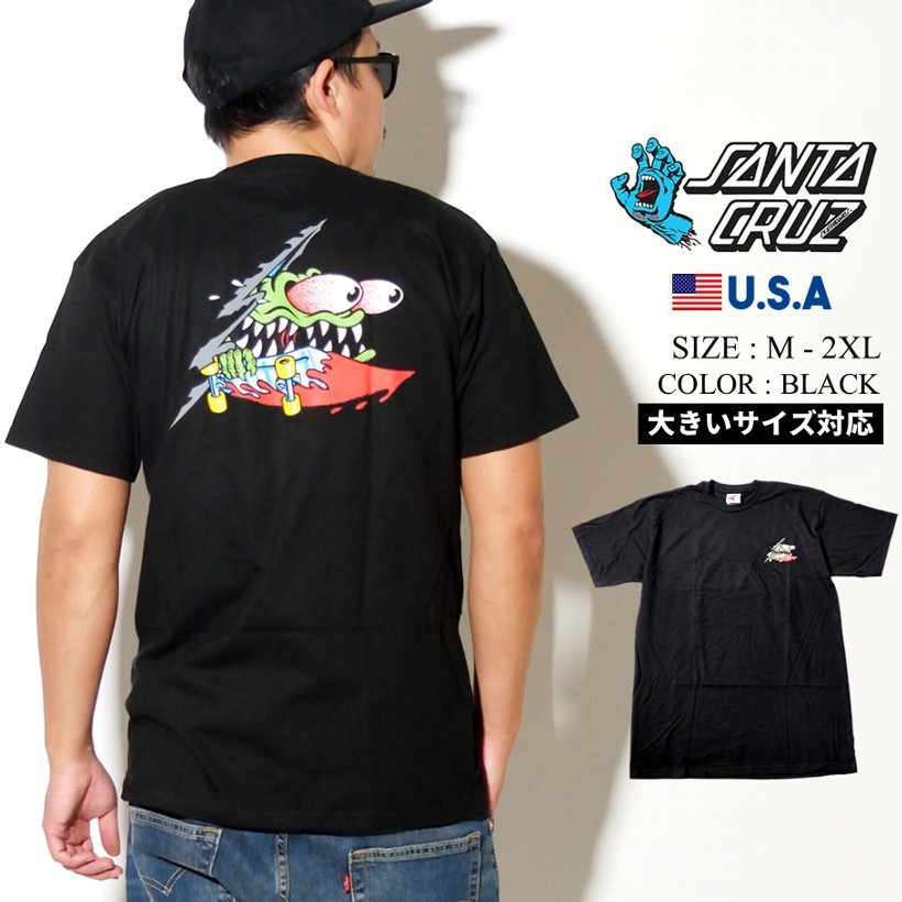 サンタクルーズ Tシャツ メンズ 半袖 スケボー スポーツ 44154594 大きいサイズ 2020春 新作