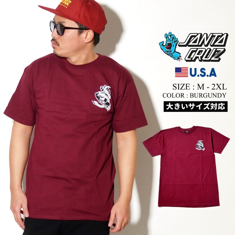 サンタクルーズ Tシャツ メンズ 半袖 スケボー スポーツ 44154628 大きいサイズ 2020春 新作
