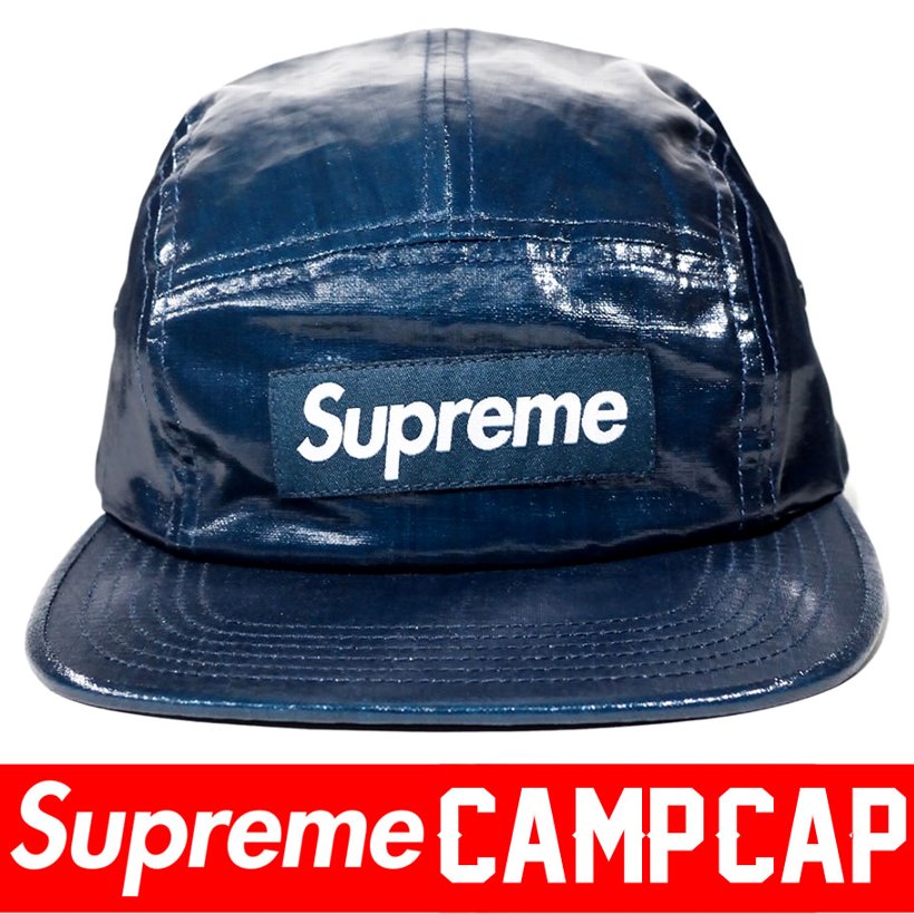Supreme シュプリーム キャンプキャップ SS18H7 Coated Linen Camp Cap