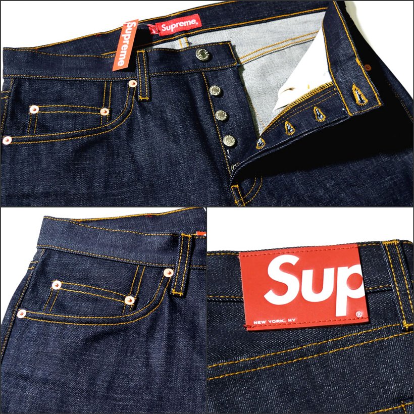 Supreme シュプリーム デニムパンツ Rigid Slim Jeans SEDT002