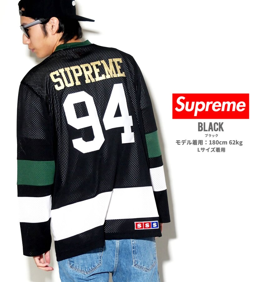 新品、未使用、タグ付き、supreme、ホッケーシャツ