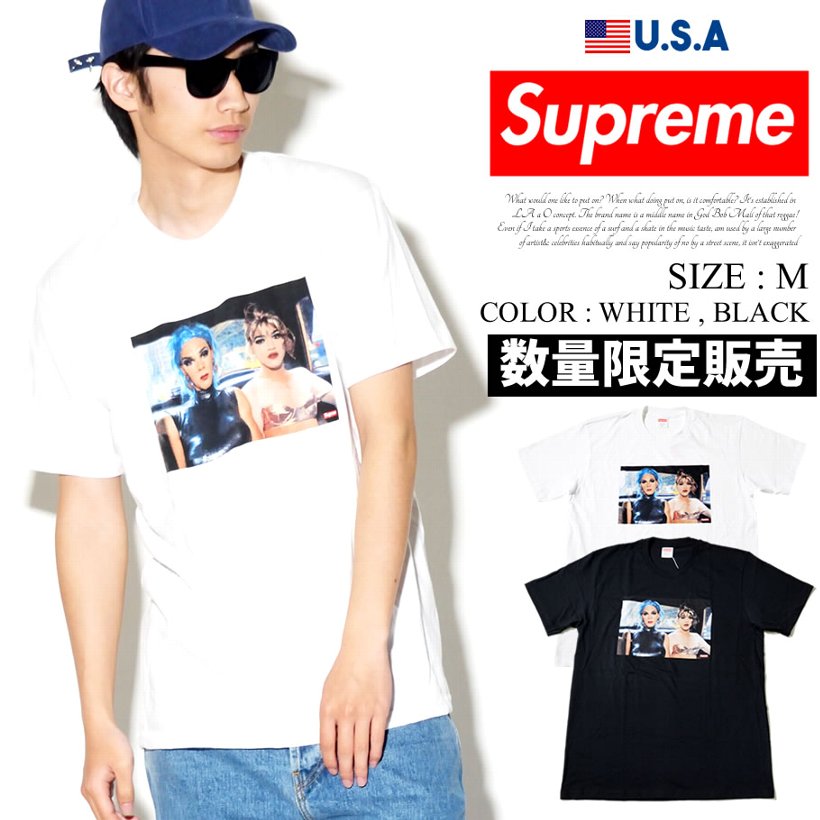 Supreme シュプリーム Tシャツ 半袖 SS18T4 Misty and Jimmy Paulette Tee