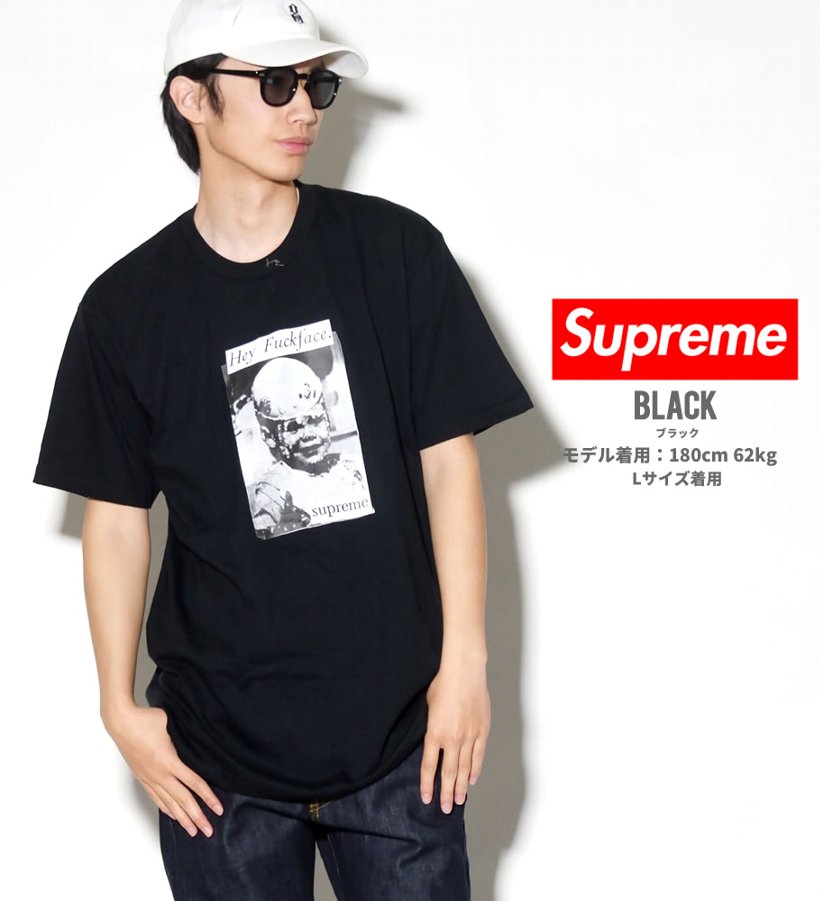 Supreme シュプリーム Tシャツ 半袖 SS18T41 Fuck Face Tee