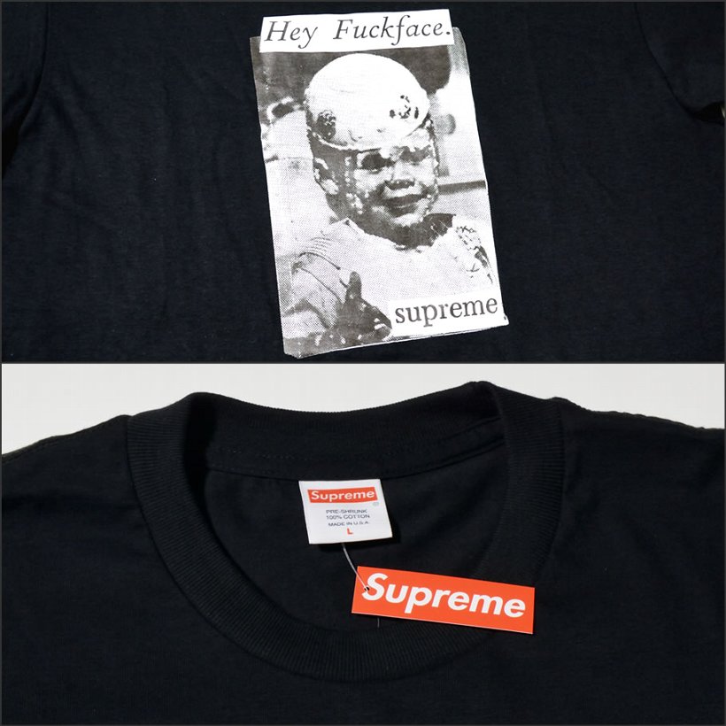 Supreme シュプリーム Tシャツ 半袖 SS18T41 Fuck Face Tee