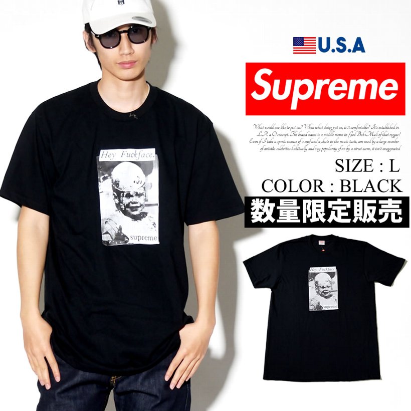 Supreme シュプリーム Tシャツ 半袖 SS18T41 Fuck Face Tee