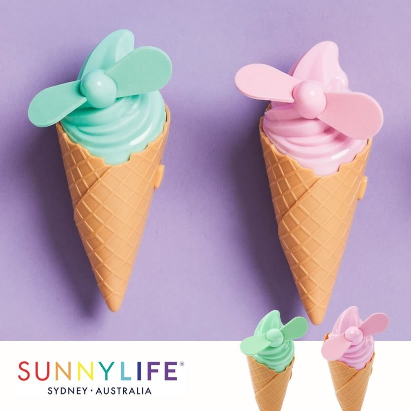 SUNNY LIFE サニーライフ ミニ扇風機 Beach Fan Ice Cream