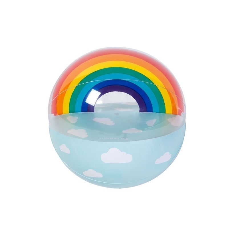 SUNNY LIFE サニーライフ ビーチボール 35cm Inflatable Beach Ball Rainbow