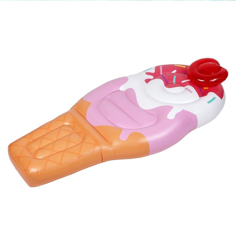 SUNNY LIFE サニーライフ 浮き輪 アイスクリーム型 Luxe Lie-On Float Ice Cream