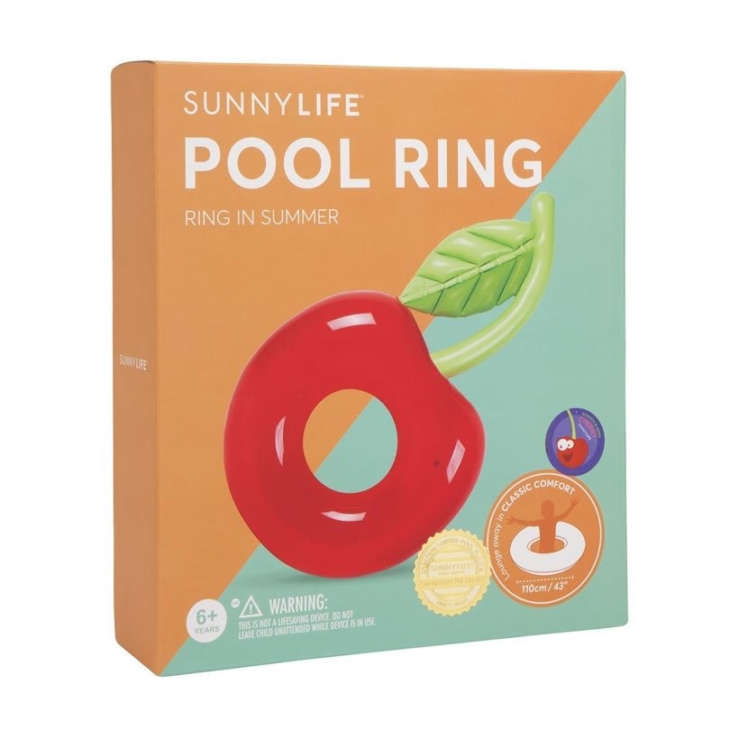 SUNNY LIFE サニーライフ 浮き輪 チェリー型 Pool Ring Cherry