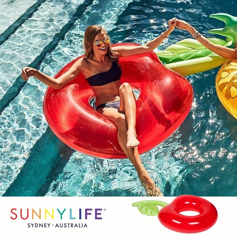 SUNNY LIFE サニーライフ 浮き輪 チェリー型 Pool Ring Cherry