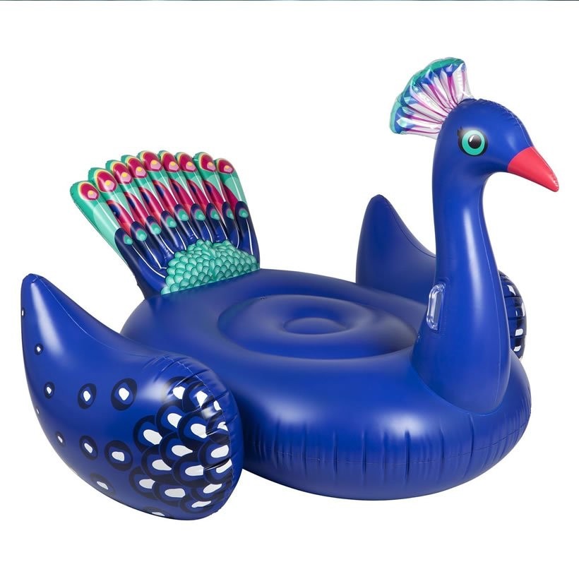 SUNNY LIFE サニーライフ 浮き輪 クジャク型 Luxe Ride-On Float Peacock