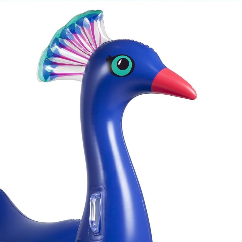 SUNNY LIFE サニーライフ 浮き輪 クジャク型 Luxe Ride-On Float Peacock