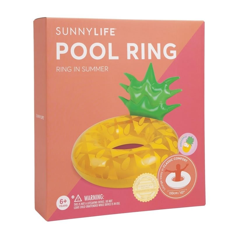 SUNNY LIFE サニーライフ 浮き輪 パイナップル型 Pool Ring Pineapple