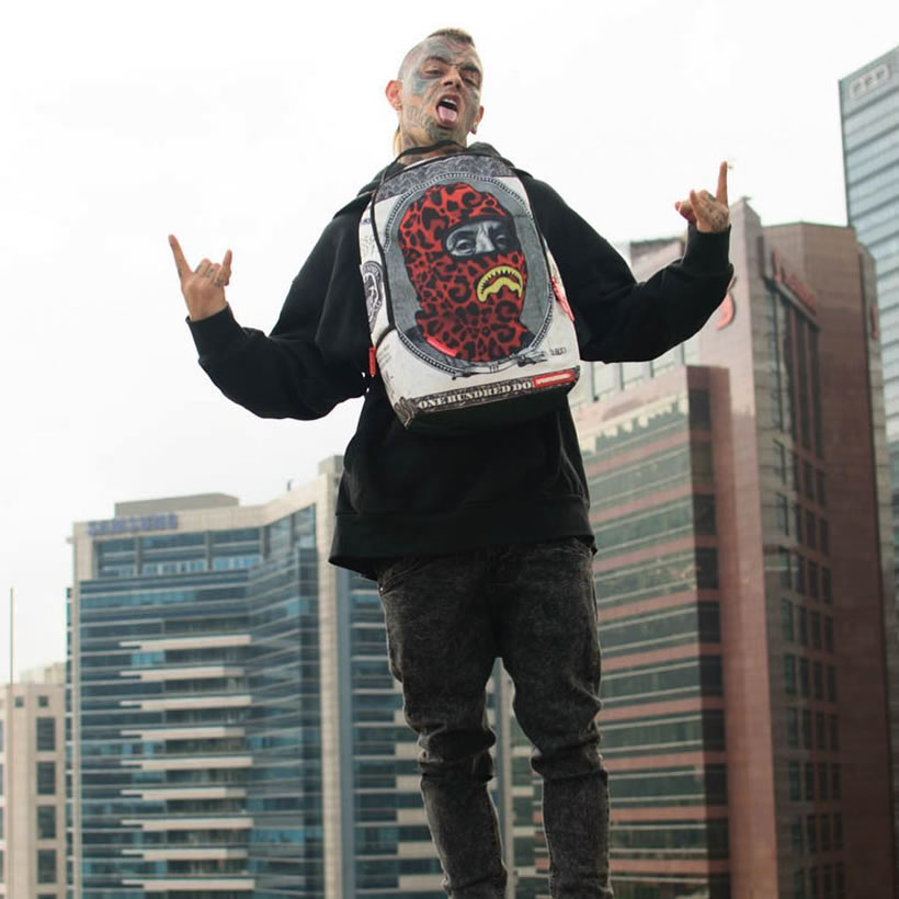 スプレーグラウンド SPRAYGROUND バックパック リュックサック 鞄 SKI MASK HUNNID