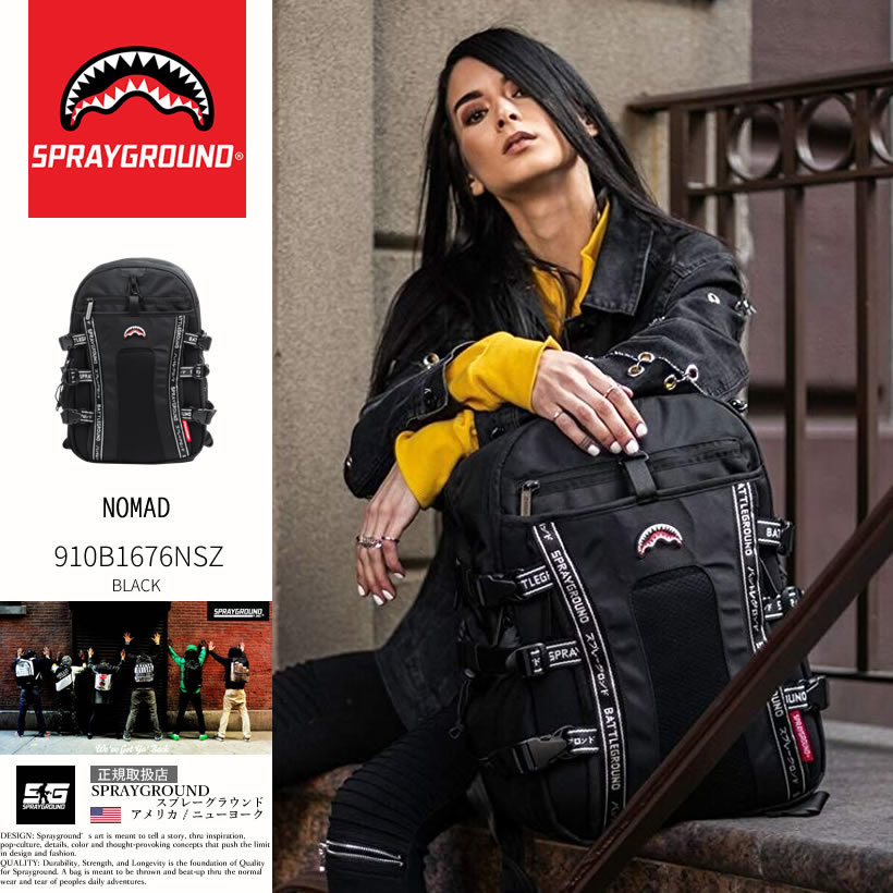 スプレーグラウンド SPRAYGROUND バックパック リュックサック 鞄 NOMAD