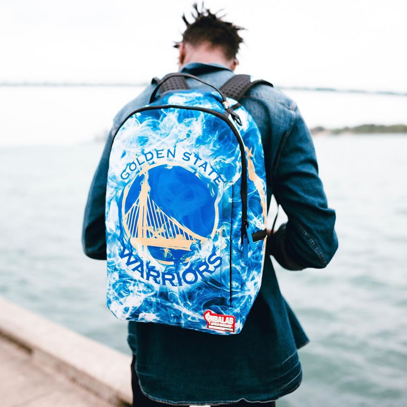 スプレーグラウンド SPRAYGROUND バックパック リュックサック 鞄 NBA LAB GOLDEN STATE SMOKE