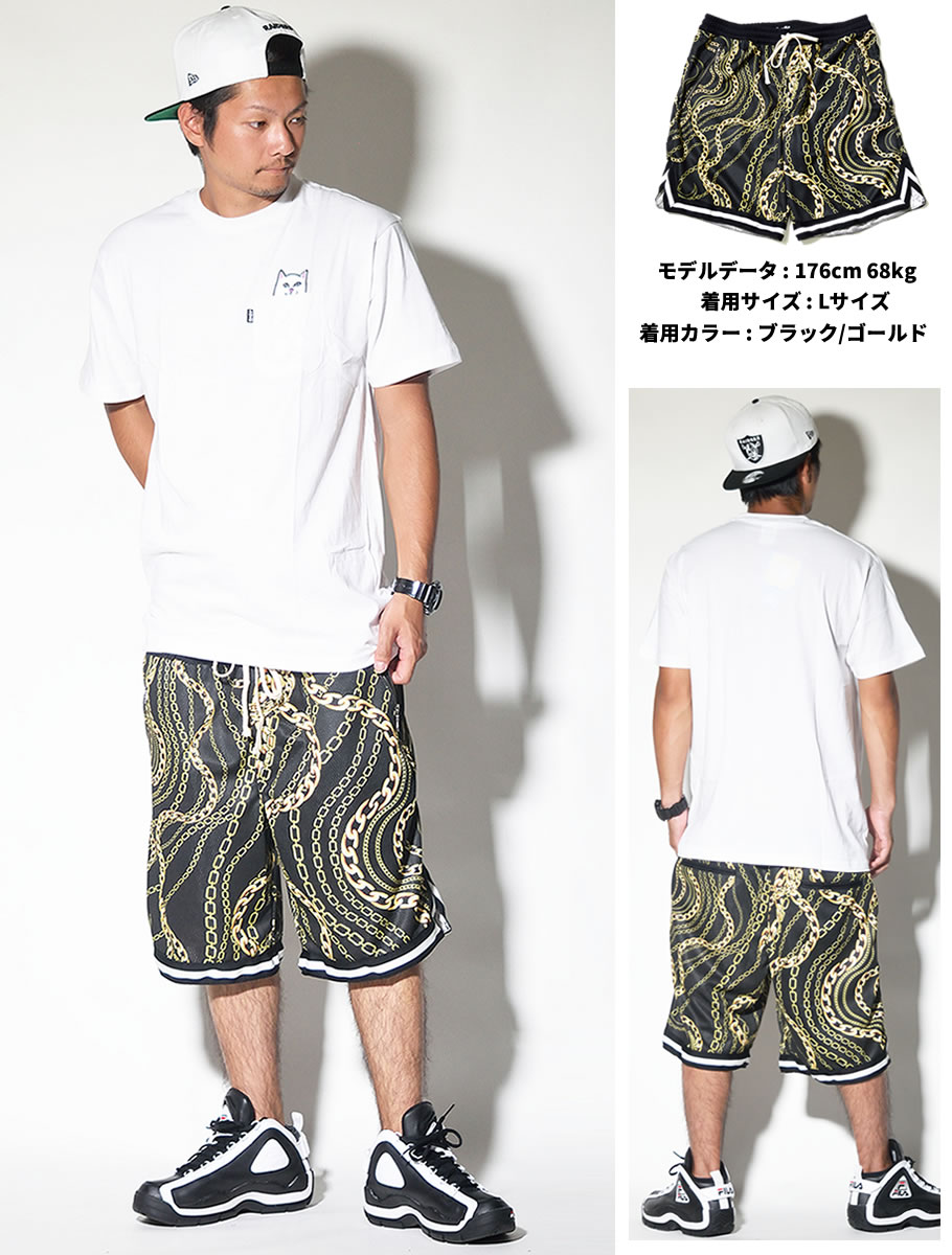 バスパン メンズ 派手 STONE VALE ブランド バスケットボール ジャージパンツ メッシュ 速乾 ドライ スポーツ