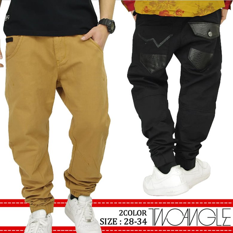 TWO ANGLE トゥーアングル ロングパンツ メンズ YOCO ヒップホップ B系 ストリート系 ファッション