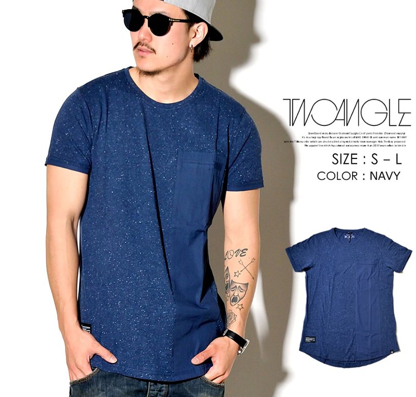 TWO ANGLE トゥーアングル Tシャツ YELAC B系ファッション 2016春新作