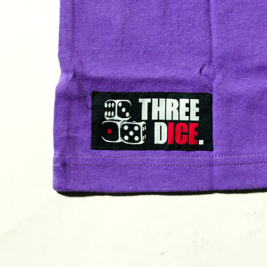 THREE DICE スリーダイス Tシャツ メンズ ストリート系 ヒップホップ カジュアル ファッション 服 通販