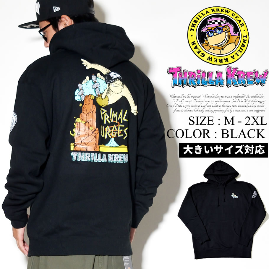 Thrillakrew スリラークルー プルオーバーパーカー メンズ スケーター ストリート系 ファッション 服 通販 Tkg 037 Tkpt002