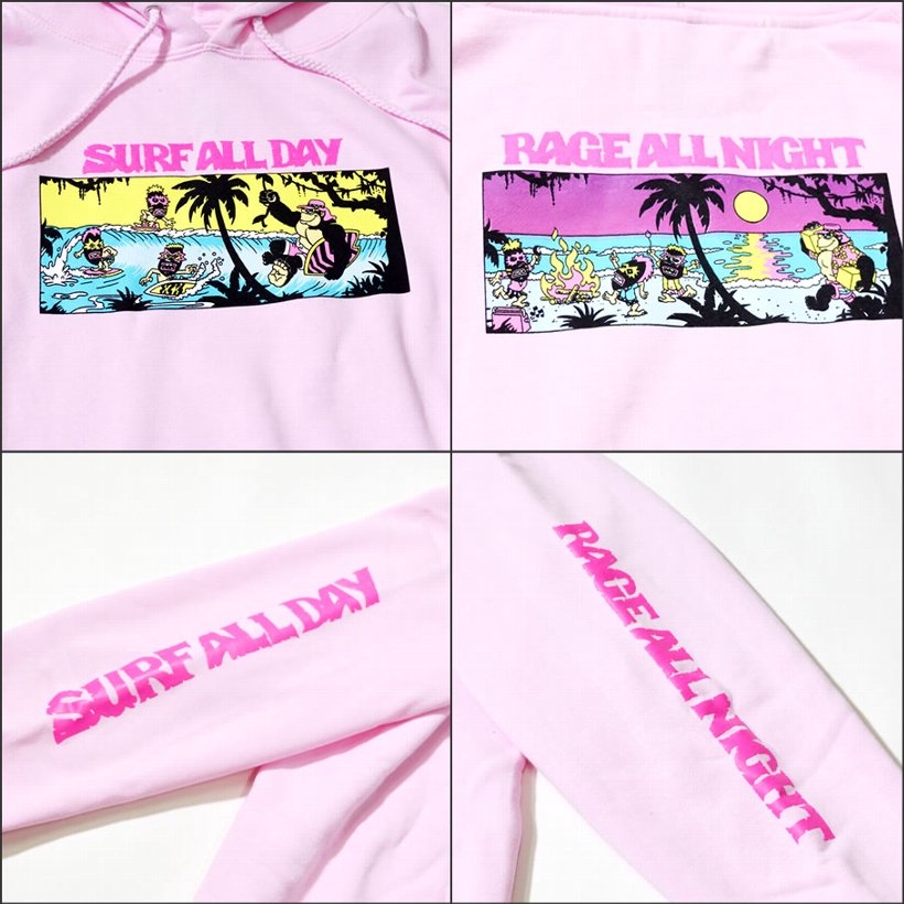 THRILLA KREW パーカー メンズ ブランド プルオーバー スウェット Surf All Day