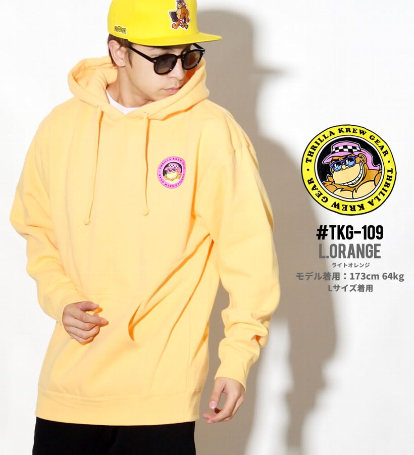 THRILLA KREW パーカー メンズ ブランド プルオーバー スウェット Standing Thrilla