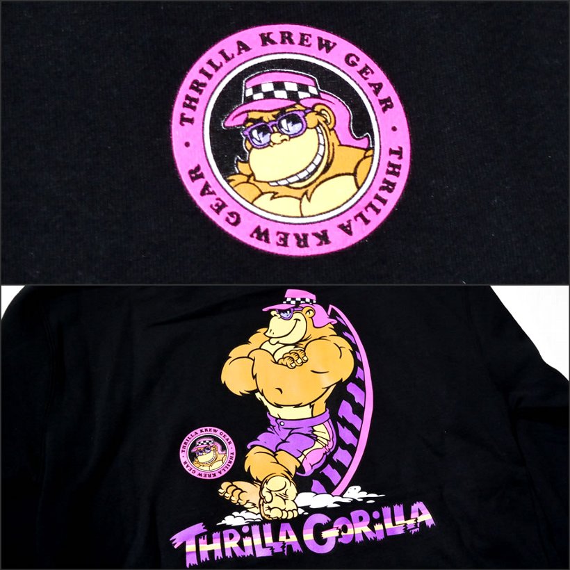 THRILLA KREW パーカー メンズ ブランド プルオーバー スウェット Standing Thrilla