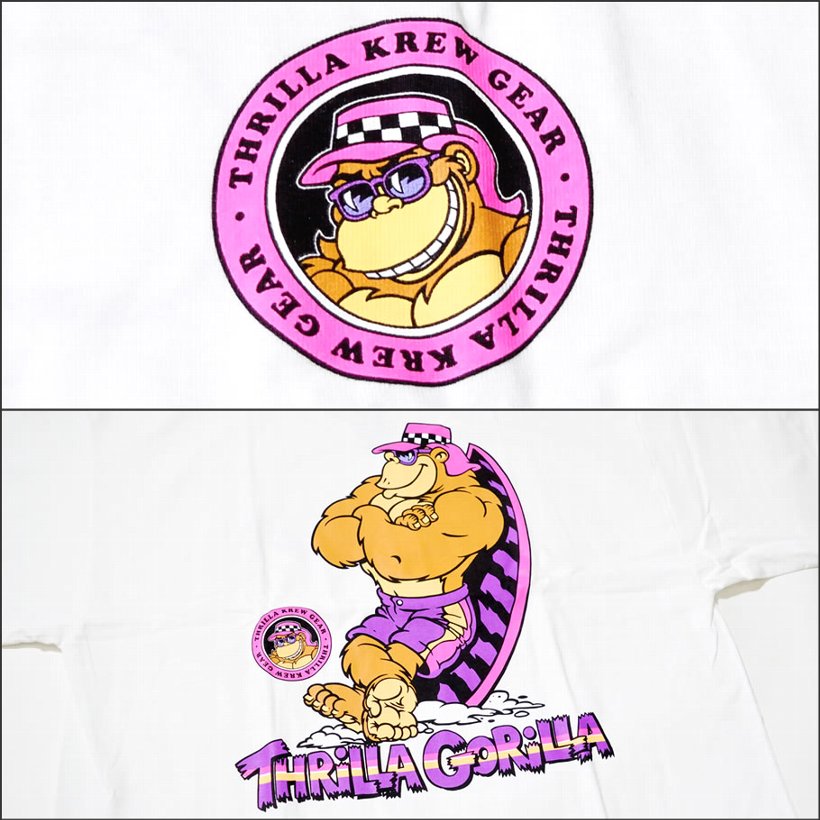 THRILLA KREW Tシャツ メンズ 半袖 TKG-096 Standing Thrilla T-Shirt