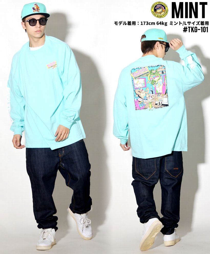 THRILLA KREW Tシャツ メンズ 半袖 TKG-101 Hardcore Detective Stories