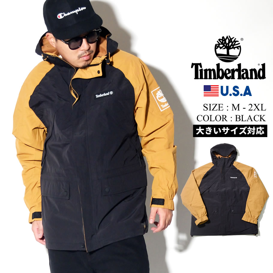 Timberland ティンバーランド ジャケット メンズ 大きいサイズ ロゴ ネーム ストリート系 カジュアル アウトドア ファッション 服 通販  TB0A1WW5