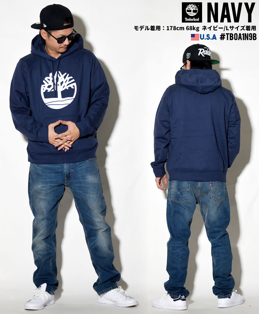 Timberland ティンバーランド パーカー メンズ TB0A1N9B 日本未発売モデル